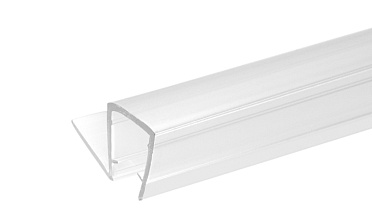 Уплотнитель для стекла в душевую кабину 8 мм, стекло-стекло 2200 мм t202 купить в Москве