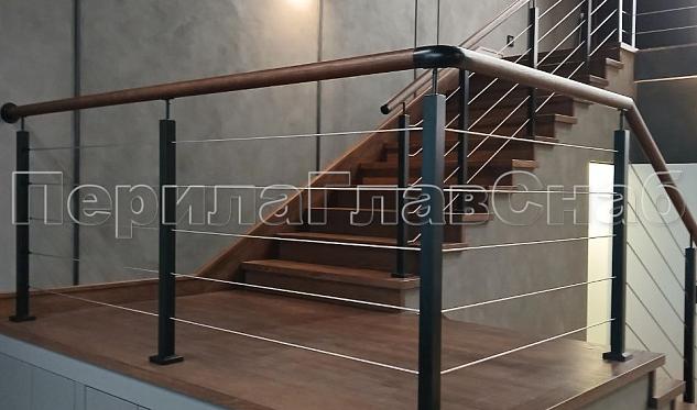 Перила на тросах в Москве. Готовые проекты ПерилаГлавСнаб