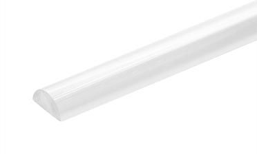 Порог для душевых пластиковый 2200 мм, прозрачный t218-2 купить в Москве