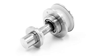 Стеклодержатель (рутель) под стекло от 16 до 24 мм, полированный (AISI 316) k274 купить в Москве