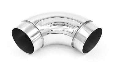 Отвод Ø50.8 мм, облегченный, полированный (AISI 201) k052-5 купить в Москве