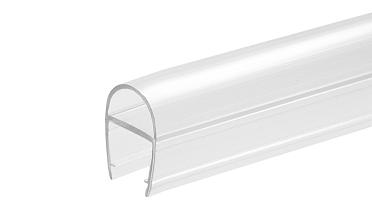 Уплотнитель для стекла 10 мм, дверь-стекло 2200 мм t216 купить в Москве