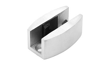 Направляющая для стеклянной двери, нержавеющая сталь AISI 304, шлифованная t834 SSS купить в Москве