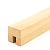 Дубовый поручень 40х40 некрашеный С ПАЗОМ, Премиум Ф-1077 купить в Москве