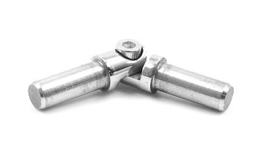 Поворот ригеля Ø12х1 мм, с двумя установочными штифтами (AISI 304) k357 купить в Москве