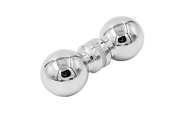 Дверная ручка «кноб» для душа, алюминий-хром, полированная t698 ALPC купить в Москве