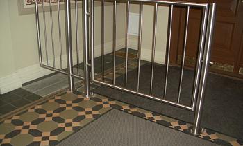 Ограждение лестниц для детей с вертикальным заполнением в Москве. Готовые проекты ПерилаГлавСнаб