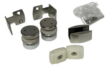 Комплект раздвижной системы на G-профиле, полированный t407 купить в Москве