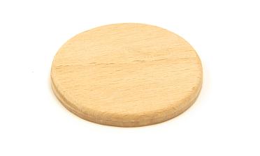 Деревянная заглушка для круглого деревянного поручня, бук Ф-0842-2-п купить в Москве