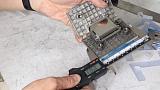 Контроль качества Петля для душевой кабины стекло-стекло 135° 90х55 мм AISI 304 полированная t302-2 PSS - 19