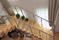 Стеклянные перила для колодезных лестниц в Москве. Готовые проекты ПерилаГлавСнаб - фото 11