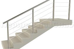 Тросовые ограждения в Москве. Готовые проекты ПерилаГлавСнаб - фото 1