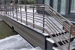 Ограждение входных групп в Москве. Готовые проекты ПерилаГлавСнаб - фото 12