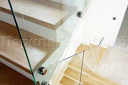 Цельностеклянные ограждения на несущем стекле в Москве. Готовые проекты ПерилаГлавСнаб - фото 28