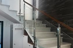 Ограждения лестничных маршей в Москве. Готовые проекты ПерилаГлавСнаб - фото 11