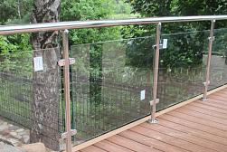 Перила и ограждения для террас в Москве. Готовые проекты ПерилаГлавСнаб - фото 23