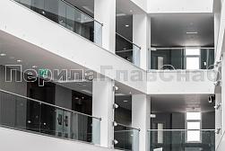 Стеклянные перила для атриумов в Москве. Готовые проекты ПерилаГлавСнаб - фото 13