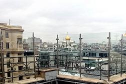 Цельностеклянные ограждения для крыш в Москве. Готовые проекты ПерилаГлавСнаб - фото 19