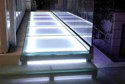 Стеклянные полы и подиумы в Москве. Готовые проекты ПерилаГлавСнаб - фото 1