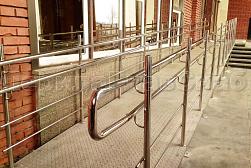 Поручни для инвалидов из нержавеющей стали в Москве. Готовые проекты ПерилаГлавСнаб - фото 6