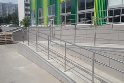 Поручни для инвалидов из нержавеющей стали в Москве. Готовые проекты ПерилаГлавСнаб - фото 1