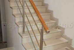 Хромированные перила в Москве. Готовые проекты ПерилаГлавСнаб - фото 5