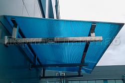 Консольные козырьки и навесы в Москве. Готовые проекты ПерилаГлавСнаб - фото 6