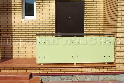 Стеклянные ограждения для улицы в Москве. Готовые проекты ПерилаГлавСнаб - фото 4