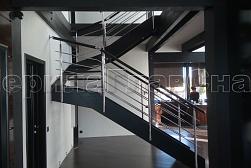 Перила для лестниц из металла в Москве. Готовые проекты ПерилаГлавСнаб - фото 8