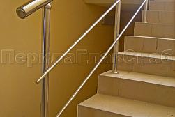 Перила и ограждения из нержавеющей стали с двумя ригелями в Москве. Готовые проекты ПерилаГлавСнаб - фото 9