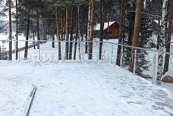 Хромированные перила в Москве. Готовые проекты ПерилаГлавСнаб - фото 1