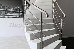 Перила для лестниц из металла в Москве. Готовые проекты ПерилаГлавСнаб - фото 7