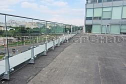 Цельностеклянные ограждения для крыш в Москве. Готовые проекты ПерилаГлавСнаб - фото 14