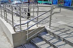 Поручни для инвалидов из нержавеющей стали в Москве. Готовые проекты ПерилаГлавСнаб - фото 12