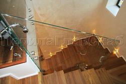 Ограждения лестничных маршей в Москве. Готовые проекты ПерилаГлавСнаб - фото 2