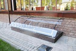 Козырьки и навесы на металлокаркасе в Москве. Готовые проекты ПерилаГлавСнаб - фото 5