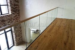 Цельностеклянные ограждения на несущем стекле в Москве. Готовые проекты ПерилаГлавСнаб - фото 26