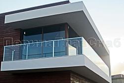 Цельностеклянные ограждения на несущем стекле в Москве. Готовые проекты ПерилаГлавСнаб - фото 22