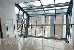 Стеклянные ограждения для торговых  и бизнес центров в Москве. Готовые проекты ПерилаГлавСнаб - фото 10