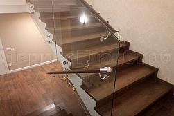 Цельностеклянные ограждения на несущем стекле в Москве. Готовые проекты ПерилаГлавСнаб - фото 10