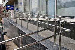 Поручни для инвалидов из нержавеющей стали в Москве. Готовые проекты ПерилаГлавСнаб - фото 17