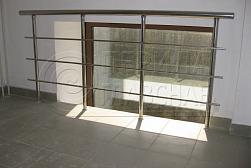 Ограждение на окна из нержавеющей стали в Москве. Готовые проекты ПерилаГлавСнаб - фото 22