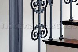 Латунные перила под золото в Москве. Готовые проекты ПерилаГлавСнаб - фото 5