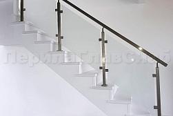 Перила на второй этаж в Москве. Готовые проекты ПерилаГлавСнаб - фото 1
