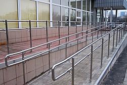 Поручни для инвалидов из нержавеющей стали в Москве. Готовые проекты ПерилаГлавСнаб - фото 22