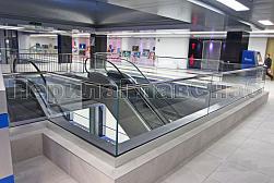 Стеклянные ограждения для торговых  и бизнес центров в Москве. Готовые проекты ПерилаГлавСнаб - фото 14