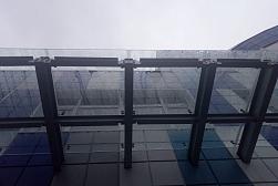 Стеклянные козырьки на спайдерах в Москве. Готовые проекты ПерилаГлавСнаб - фото 10