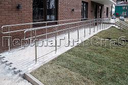 Хромированные перила в Москве. Готовые проекты ПерилаГлавСнаб - фото 4