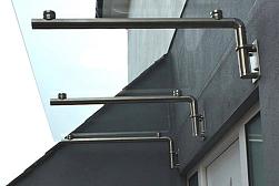 Консольные козырьки и навесы в Москве. Готовые проекты ПерилаГлавСнаб - фото 4