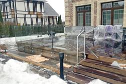 Ограждения для террас в Москве. Готовые проекты ПерилаГлавСнаб - фото 22